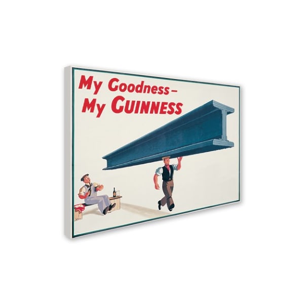 Guinness Brewery 'My Goodness My Guinness XVII' Canvas Art,14x19